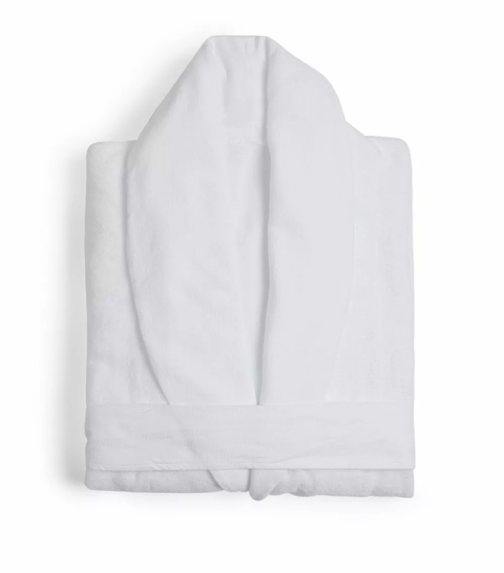 Abyss & Habidecor Amigo Robe (Large) 100 WHITE Dressing Gowns 2 Abyss & Habidecor Amigo Robe (Large) 100 WHITE Dressing Gowns - Image 2