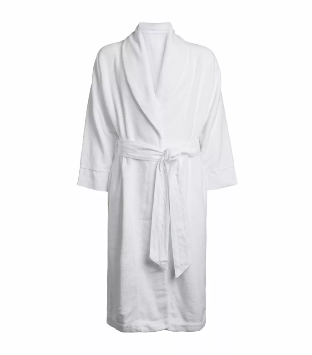 Abyss & Habidecor Amigo Robe (Large) 100 WHITE Dressing Gowns 1 Abyss & Habidecor Amigo Robe (Large) 100 WHITE Dressing Gowns