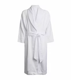 Abyss & Habidecor Amigo Robe (Medium) 100 WHITE Dressing Gowns