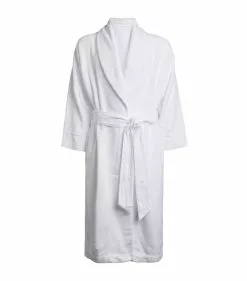 Abyss & Habidecor Cotton Amigo Robe (Small) 100 WHITE Dressing Gowns
