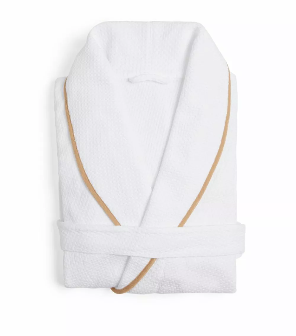 Abyss & Habidecor Egyptian Cotton Dream Bathrobe (Extra Large) TAUPE 711 Dressing Gowns 2 Abyss & Habidecor Egyptian Cotton Dream Bathrobe (Extra Large) TAUPE 711 Dressing Gowns - Image 2