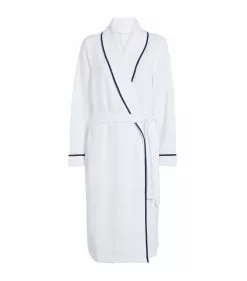 Abyss & Habidecor Egyptian Cotton Dream Robe (Extra Large) CADETTE BLUE 332 Dressing Gowns