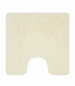 Abyss & Habidecor Must Pedestal Bath Mat (60cm x 60cm) 100 WHITE Bath Mats