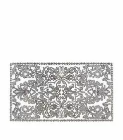 Abyss & Habidecor Perse Bath Mat (60cm x 100cm) 992 PLATINUM Bath Mats