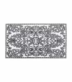 Abyss & Habidecor Perse Bath Mat (70cm x 125cm) 992 PLATINUM Bath Mats