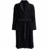 Abyss & Habidecor Super Pile Bath Robe (Large) 990 BLACK Dressing Gowns