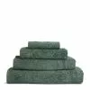 Abyss & Habidecor Super Pile Bath Sheet (105cm x 180cm) 280 EVERGREEN Towels