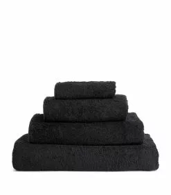 Abyss & Habidecor Super Pile Bath Towel (70cm x 140cm) 990 BLACK Towels