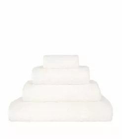 Abyss & Habidecor Super Pile Face Cloth 30cm x 30cm 103 IVORY Towels