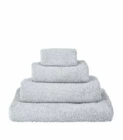 Abyss & Habidecor Super Pile Face Cloth (30cm x 30cm) 992 PLATINUM Towels