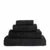 Abyss & Habidecor Super Pile Face Towel (30cm x 30cm) 990 BLACK Towels