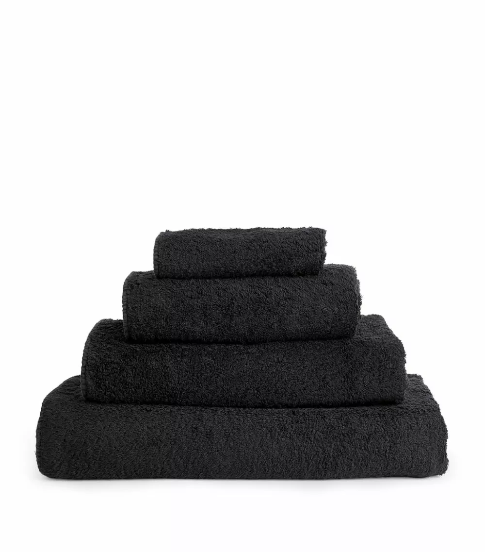 Abyss & Habidecor Super Pile Face Towel (30cm x 30cm) 990 BLACK Towels 1 Abyss & Habidecor Super Pile Face Towel (30cm x 30cm) 990 BLACK Towels