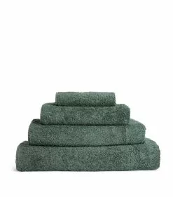 Abyss & Habidecor Super Pile Face Towel (30cm x 30cm) 280 EVERGREEN Towels