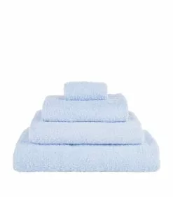 Abyss & Habidecor Super Pile Hand Towel 55cm x 100cm 330 POWDER BLUE Towels