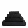 Abyss & Habidecor Super Pile Hand Towel (55cm x 100cm) 990 BLACK Towels
